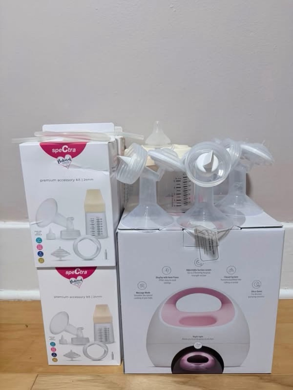 Spectra Pump with accessory kits